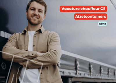 Chauffeur CE | Afzetcontainer | Genk