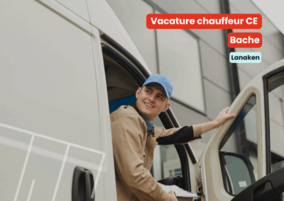 Chauffeur CE | Bache | Lanaken