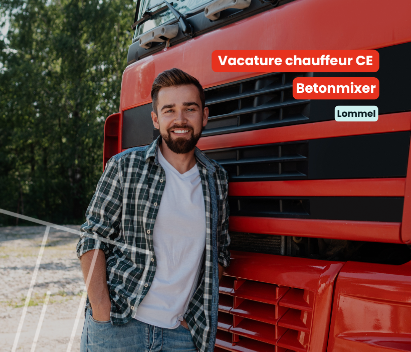 chauffeur CE betonmixer