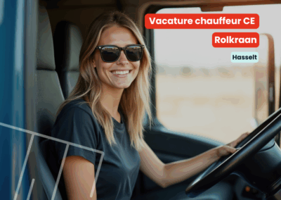 Chauffeur CE | Rolkraan | Hasselt