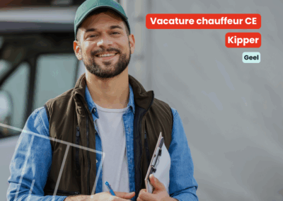 Chauffeur CE | Kipper | Geel