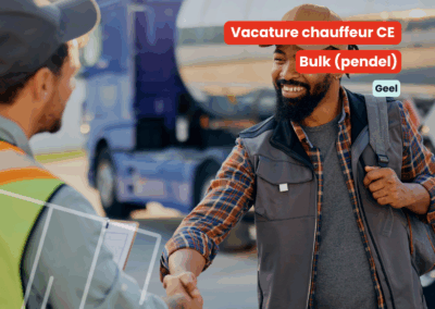 Chauffeur CE | Bulk (pendel) | Geel
