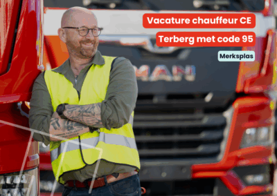 Chauffeur CE | Terberg met code 95 | Merksplas
