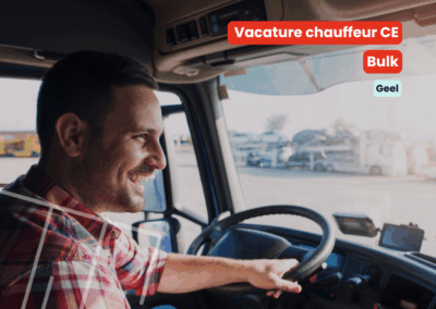Chauffeur CE | Bulk | Geel