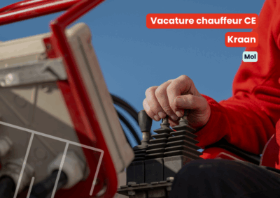 Chauffeur CE | Kraan | Mol