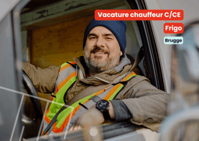 Chauffeur C/CE | Frigo | Brugge