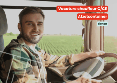 Chauffeur C/CE | Afzetcontainer | Tienen
