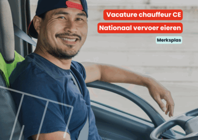 Chauffeur CE | Vervoer eieren | Merksplas