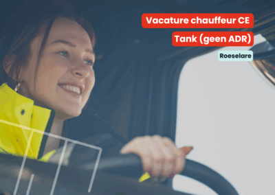 Chauffeur CE | Tank | Roeselare