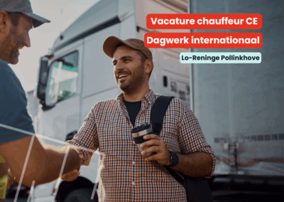 Chauffeur CE | Dagwerk nationaal | Lo-Reninge Pollinkhove