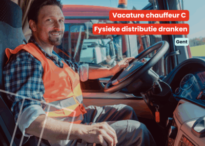 Chauffeur C | Fysieke distributie dranken | Gent