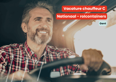 Chauffeur C | Nationaal | Rolcontainers | Gent