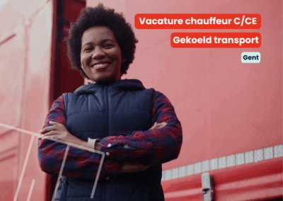 Chauffeur C/CE | Gekoeld transport | Gent