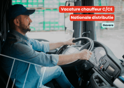 Chauffeur C/CE | Nationale distributie | Gavere