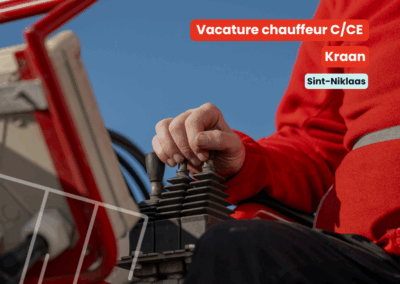 Chauffeur C/CE | Kraan | Sint-Niklaas