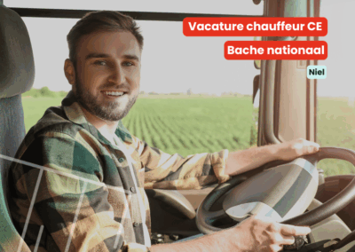 Chauffeur CE | Bache nationaal | Niel