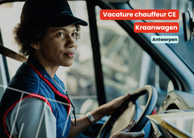 Chauffeur CE | Kraanwagen | Antwerpen