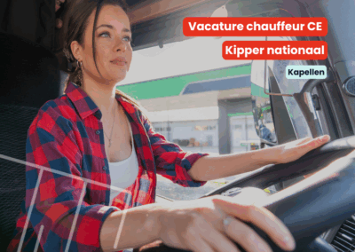 Chauffeur CE | Kipper | Nationaal | Kapellen